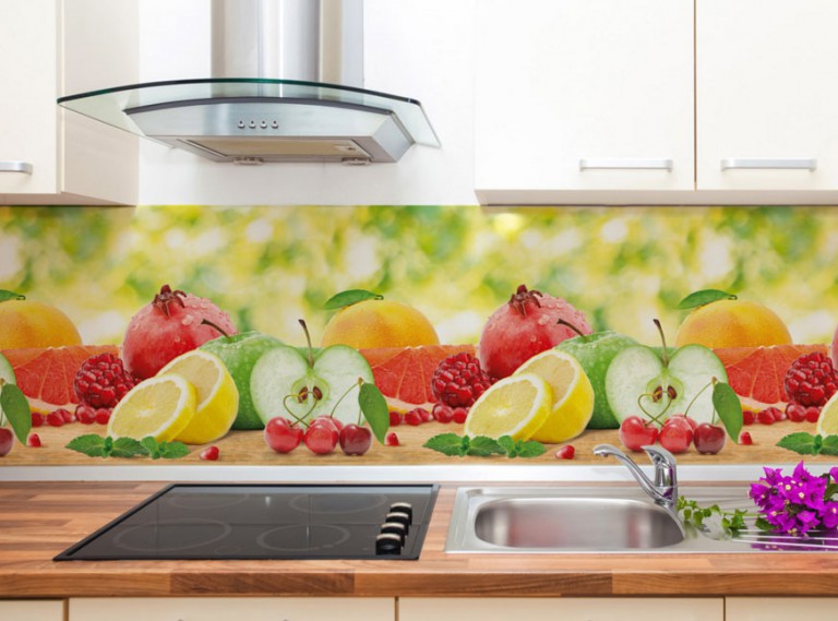 Кухонные фартуки из АБС пластика 2м и 3м Кухонные фартуки из пластика АБС каталог