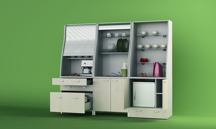 дизайн офисной кухни