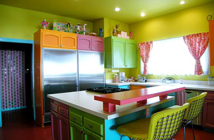 bright kitchen