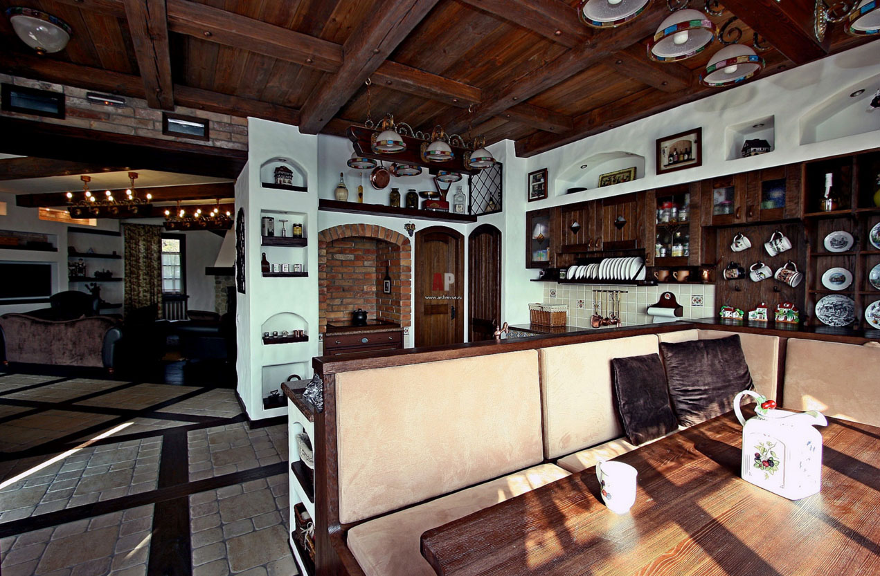 Аксэсуары ў стылі шале