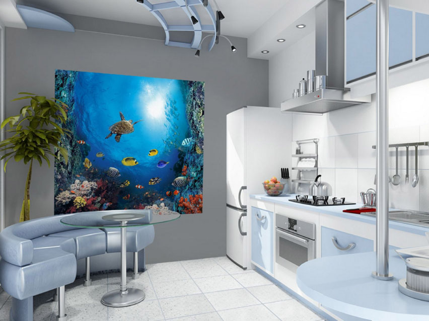 красивая кухня