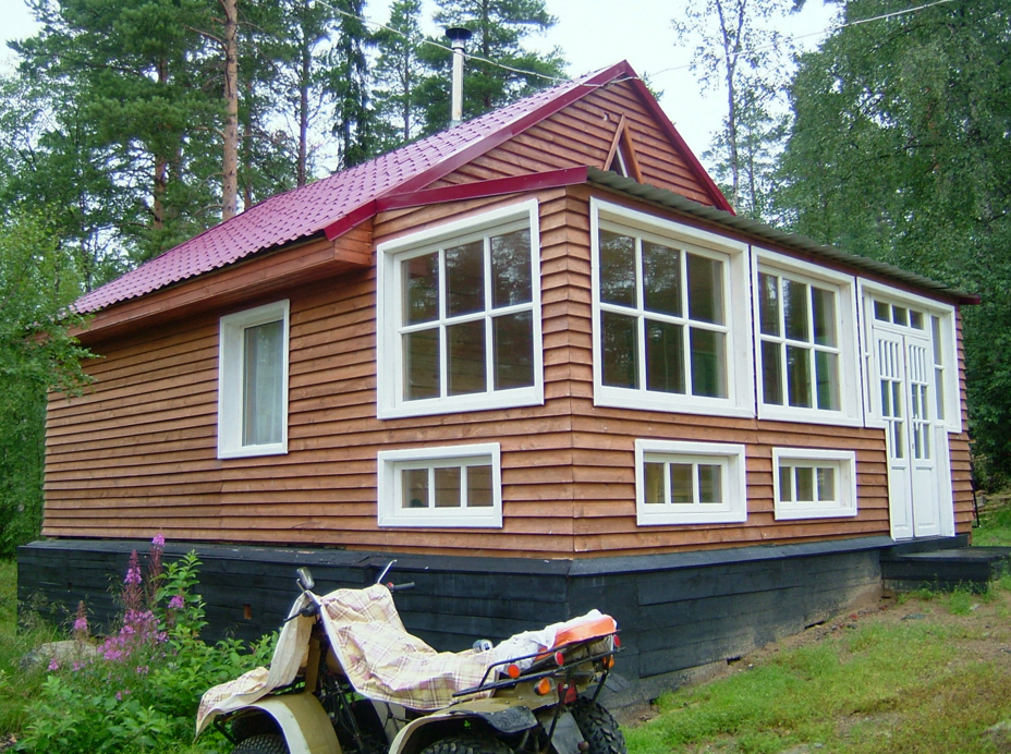 Домик с верандой