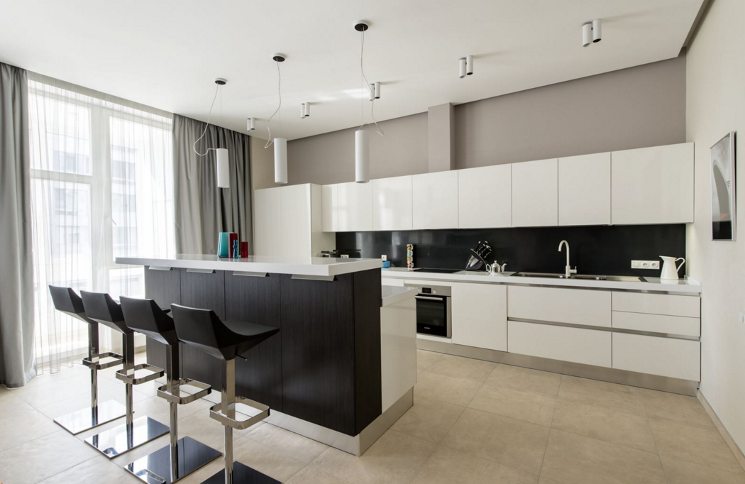 Кухня ў стылі мінімалізм