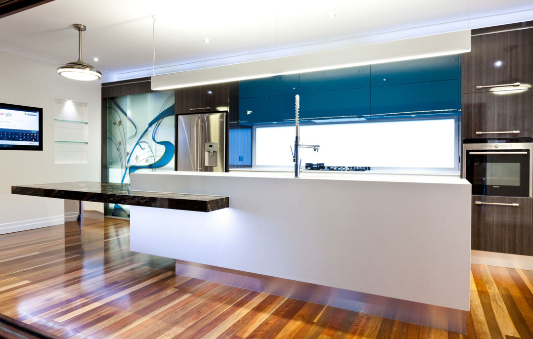 кухня - студыя ў стылі гань цёк