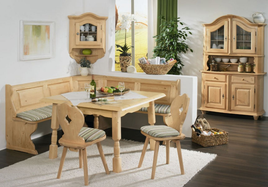 Кухонны куток у інтэр'еры