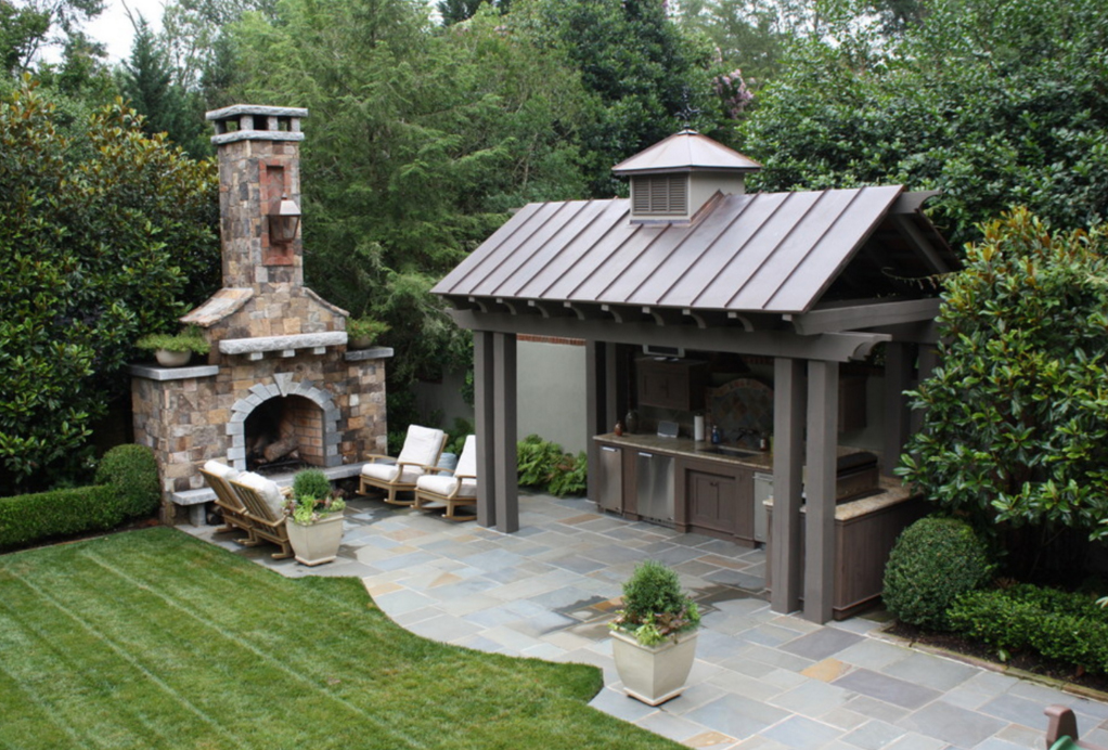 Летняя кухня на даче