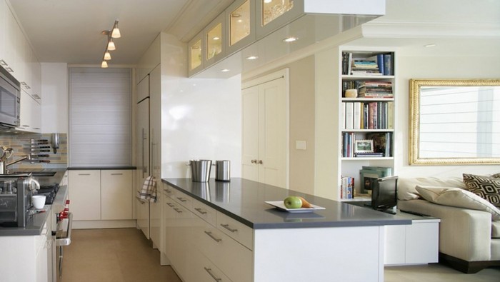 Small white kitchen
