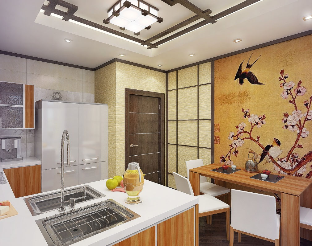 Стеля в японському стилі