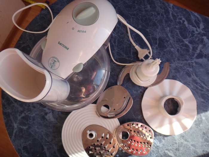 дэталі кухоннага камбайна