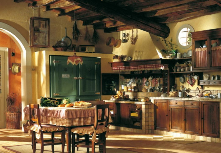 кухня ў стылі Кантры