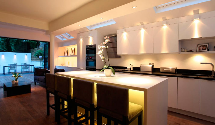 light headset in the kitchen