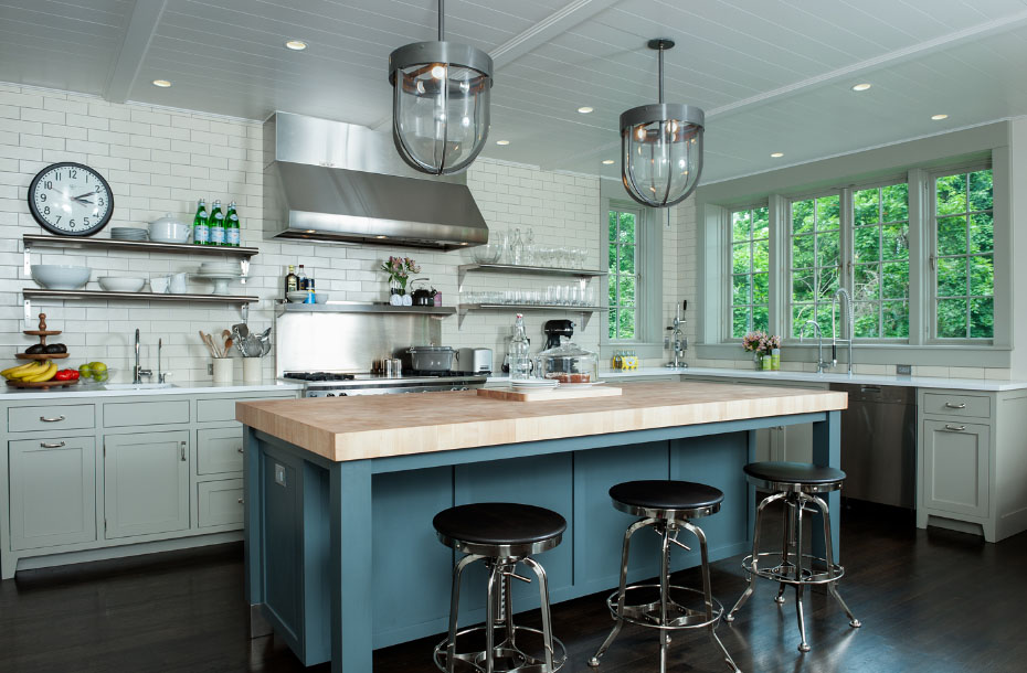 кухня без верхних шкафов