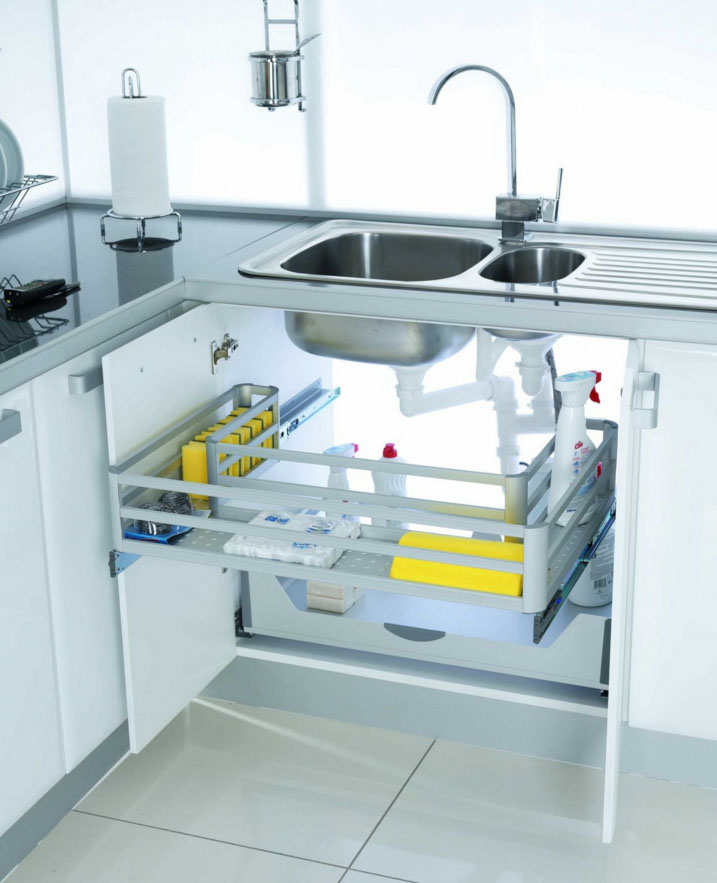 Drawer under sink