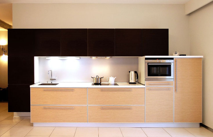 Двухцветные кухни