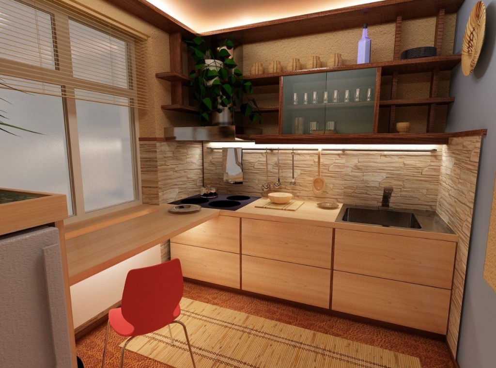 Дизайн маленькой кухни 5.5 кв метров