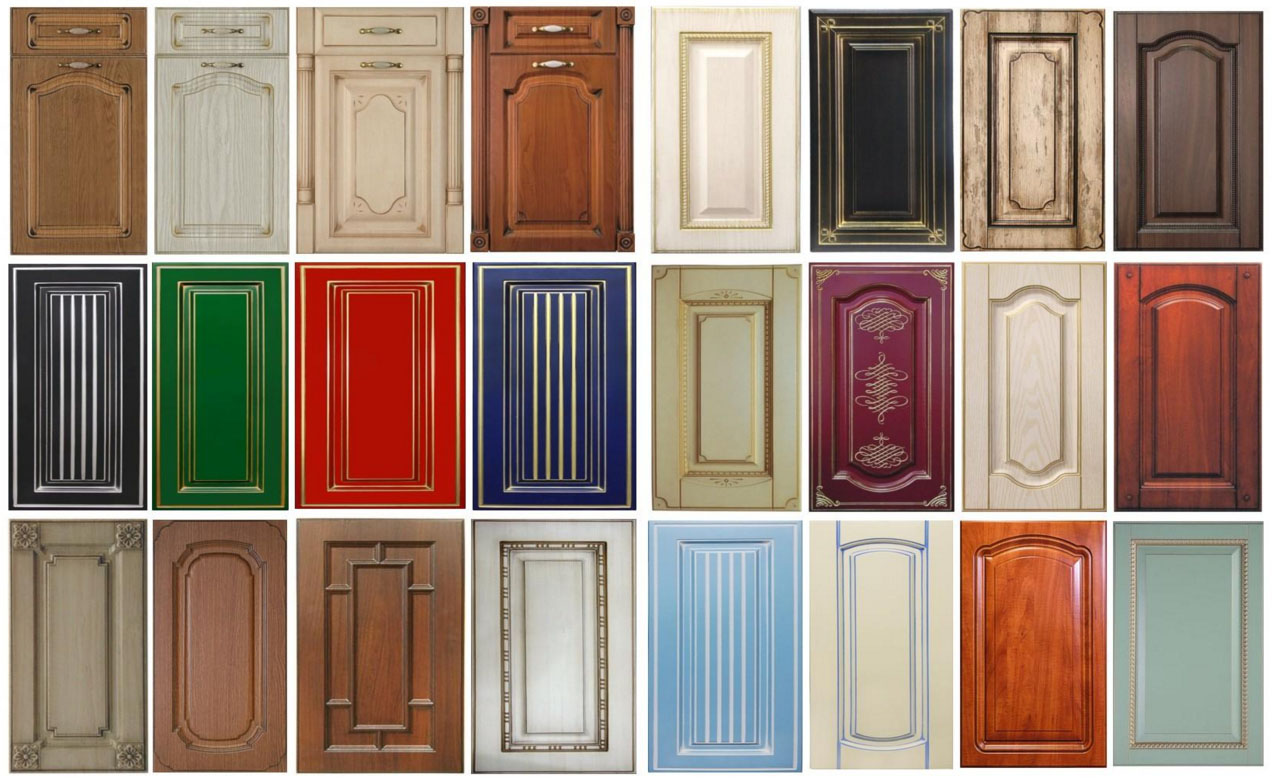 Матеиалы для кухонных фасадов