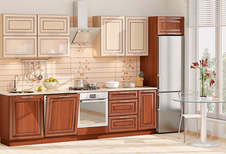 Мебель для кухни из материала МДФ