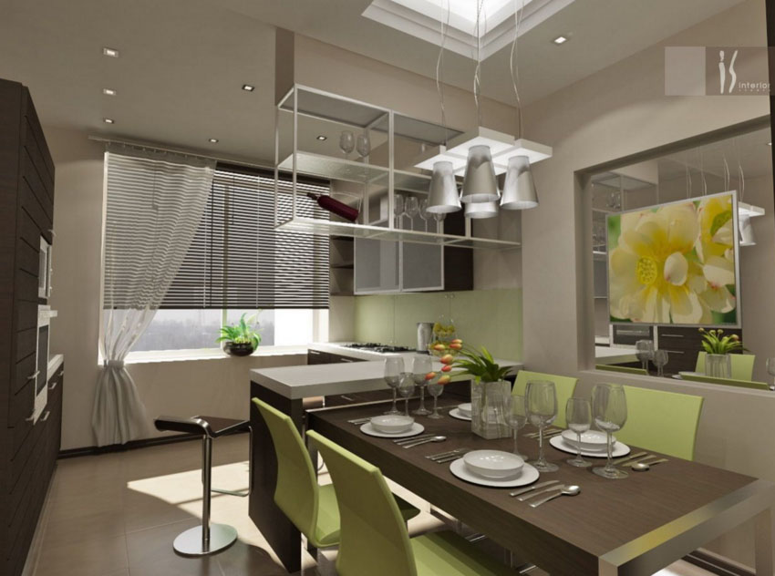 Обеденная зона классика