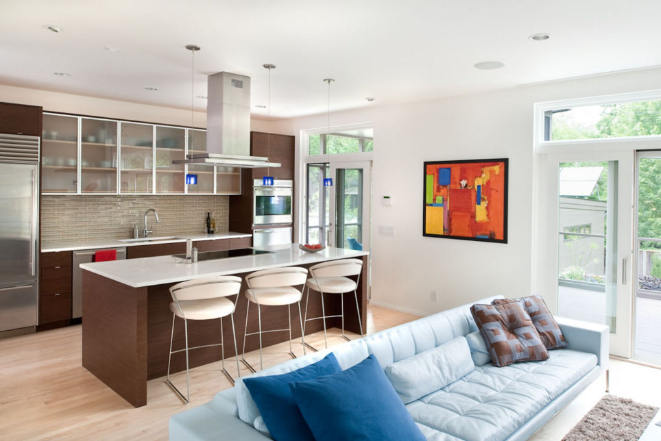 Поєднання кухні і залу