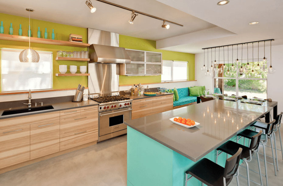 oshxona ichki rang birikmasi