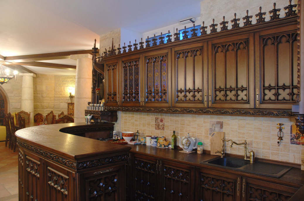 готика в кухні