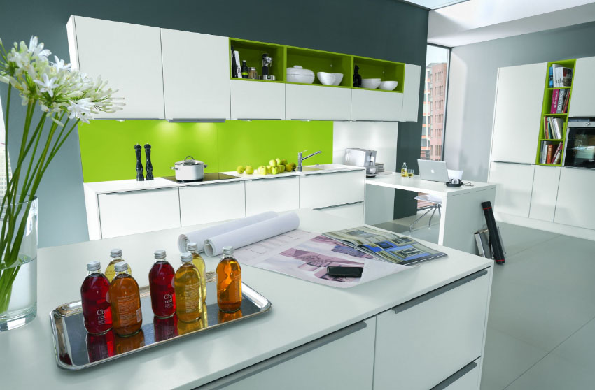 Зялёны Белая кухня