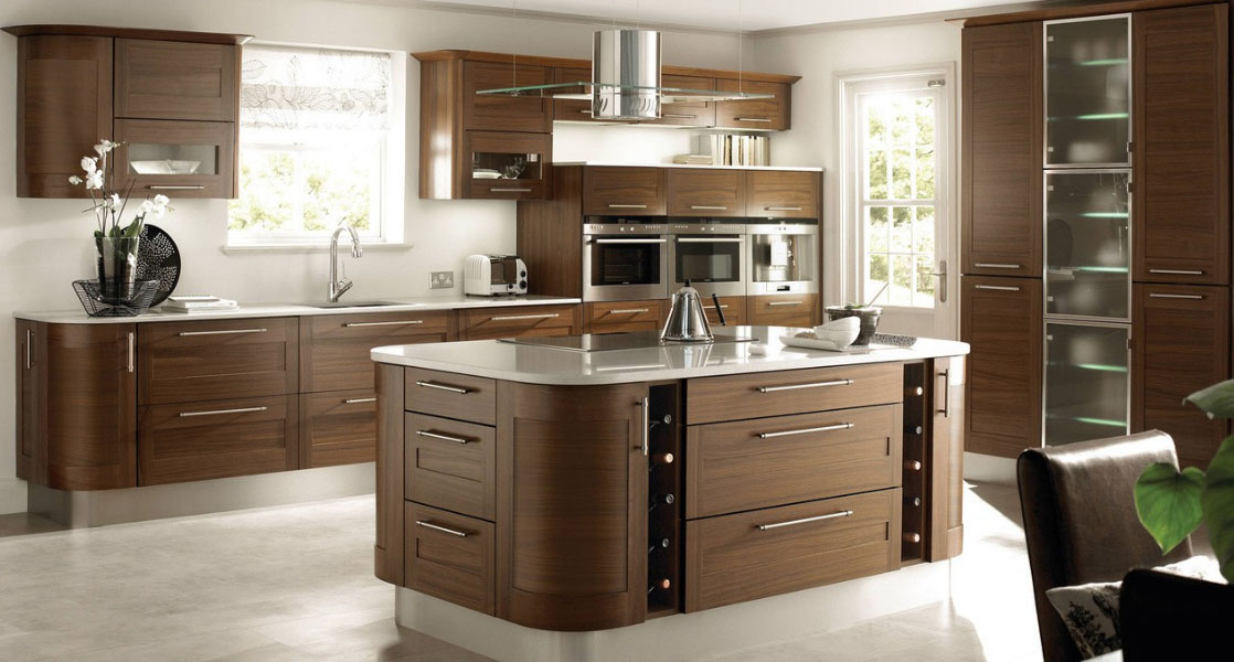 красива корпусні меблі для кухні