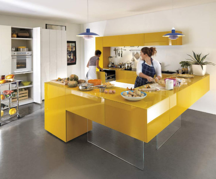 красивая кухня