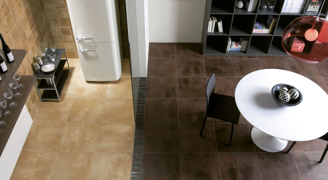 красивая плитка для кухонного пола