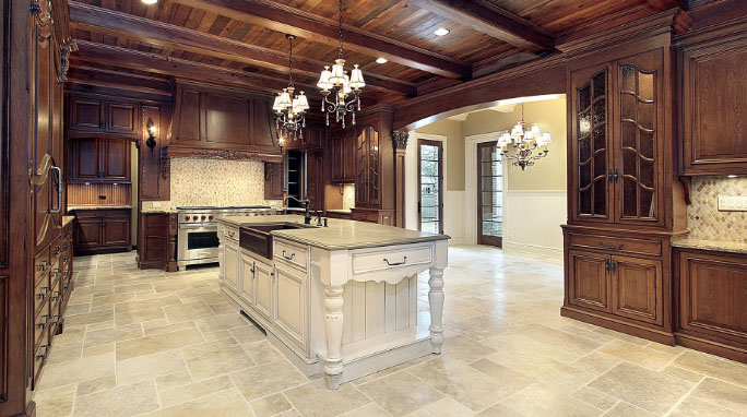 кухня з дрэва