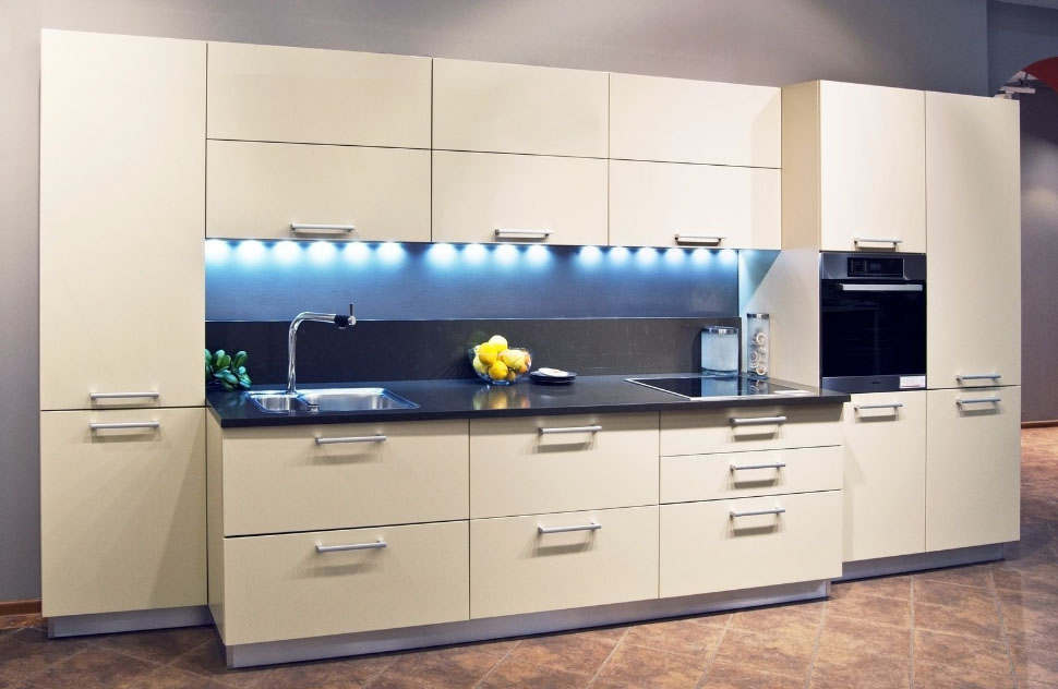 кухня з мдф з плёнкай пвх