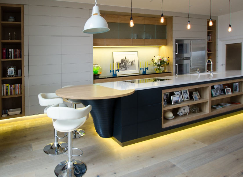 zamonaviy oshxona yoritish