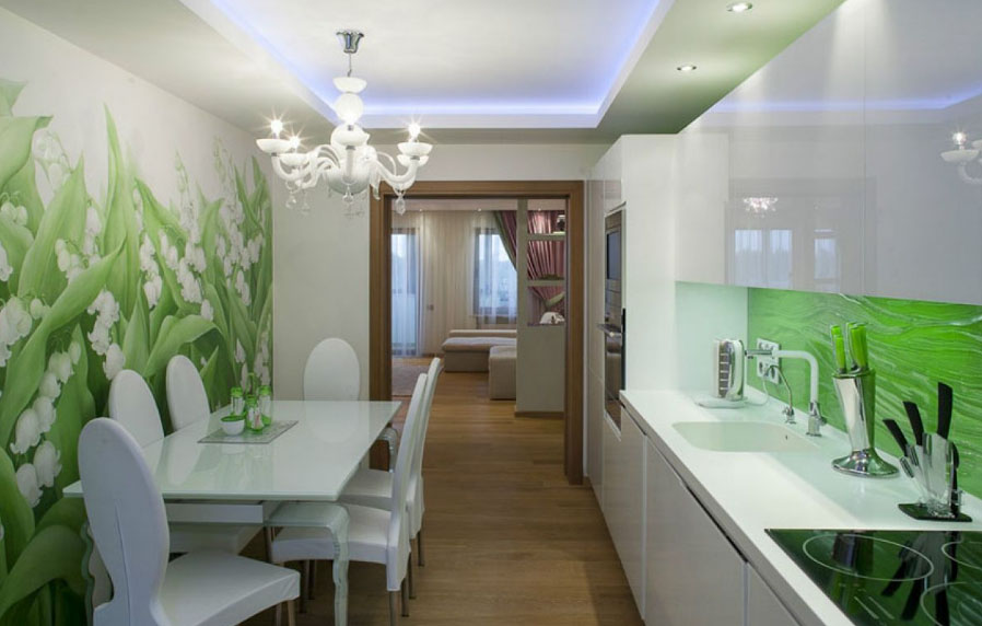 фотошпалери на кухні