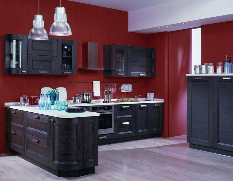 oshxona uchun rang jabhalar