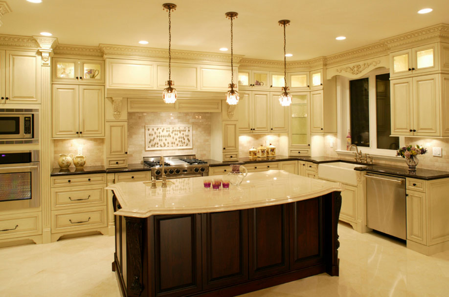 hashamatli oshxona yoritish