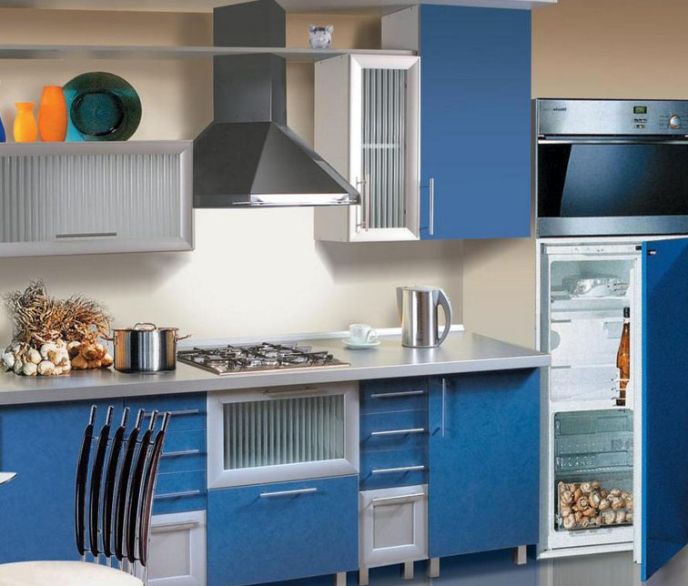 блакитна меблі