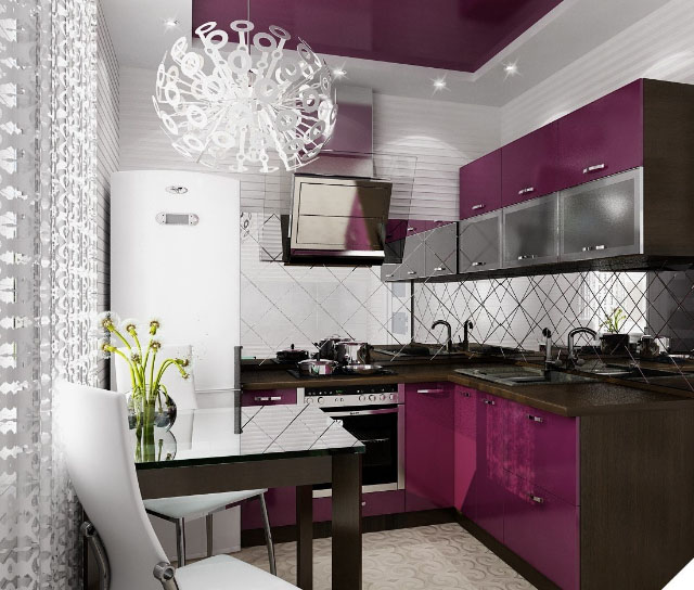 стыльны кухонны гарнітур