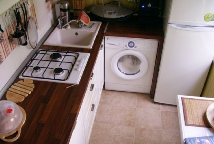 практичная кухня на 5.5 метров