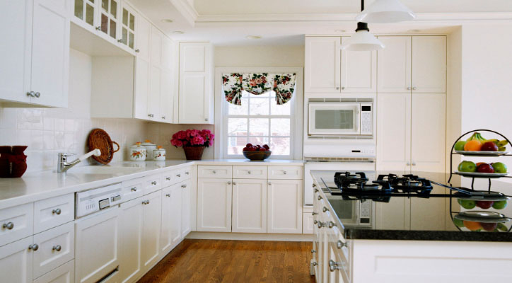 white kitchen