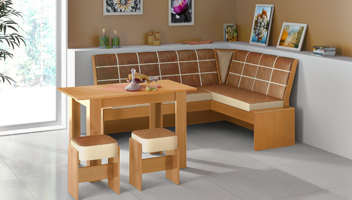 oshxonada döşemeli mebel