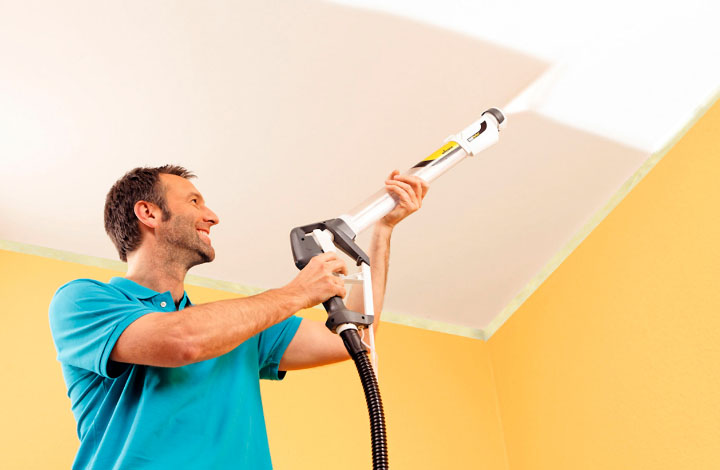 Фарбування стелі на кухні