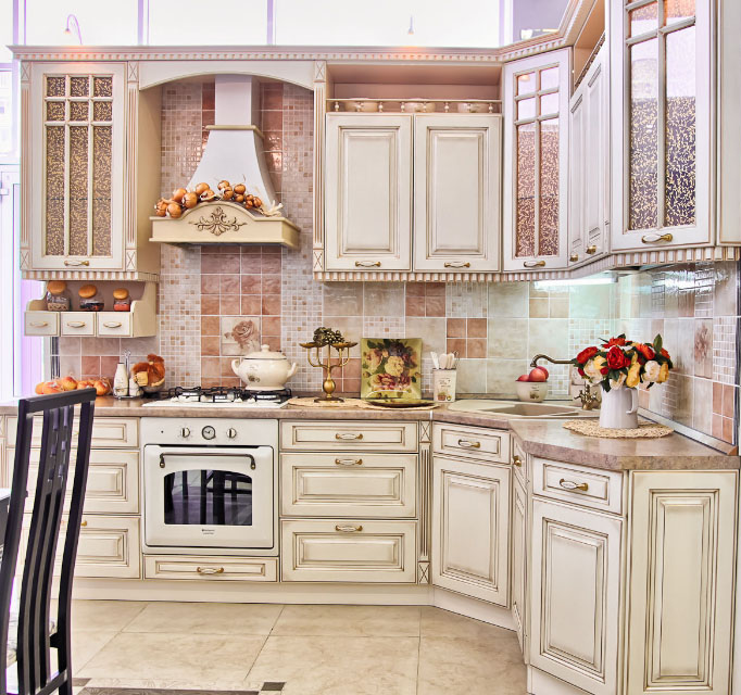 белая кухня