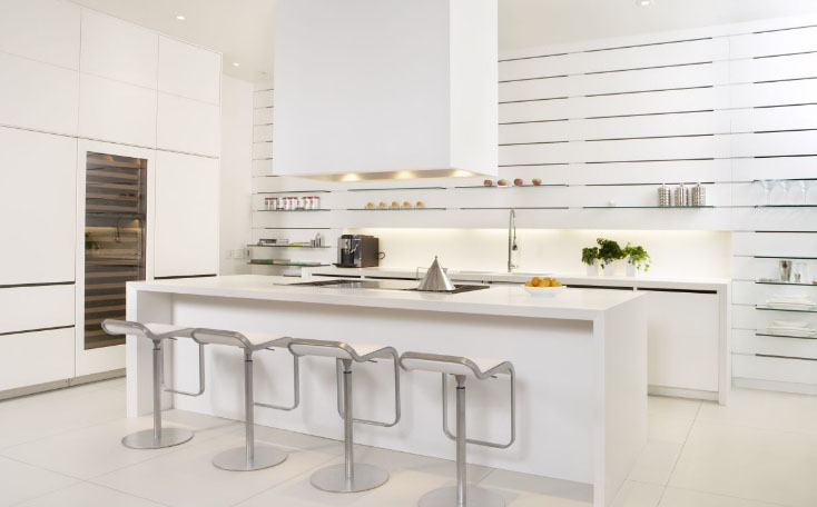 белая кухня модерн