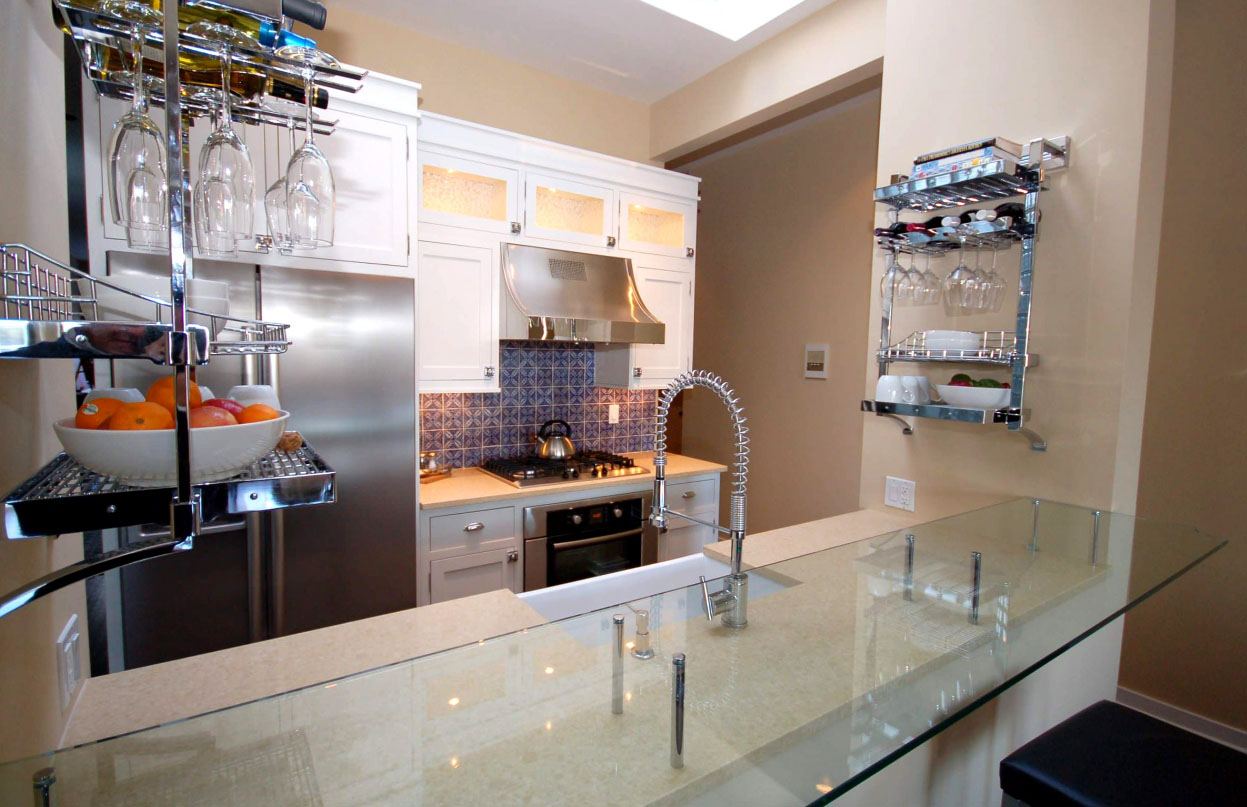 Design a small kitchen