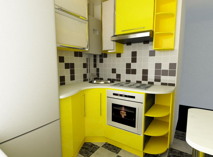 желтый гарнитур