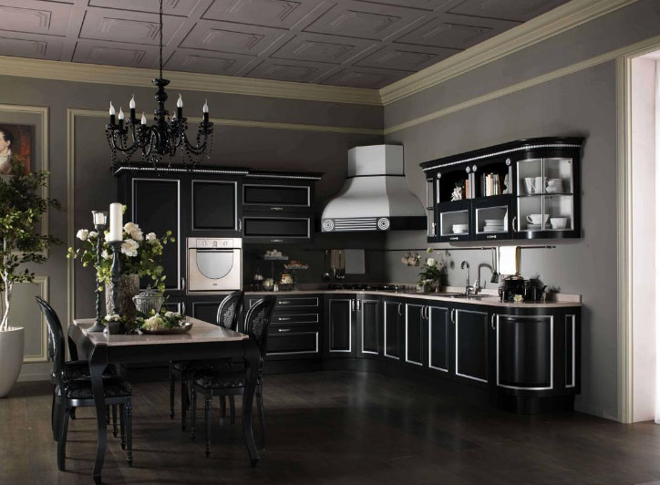 прыгожая кухня арт-дэко