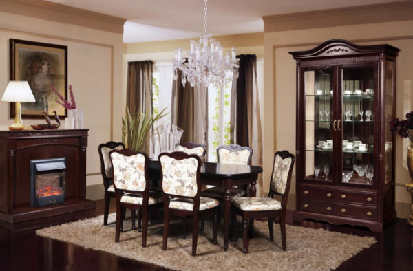 гарний набір меблів для кухні