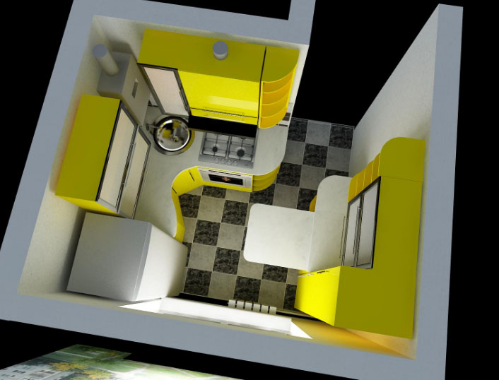 kitchen with gas stove