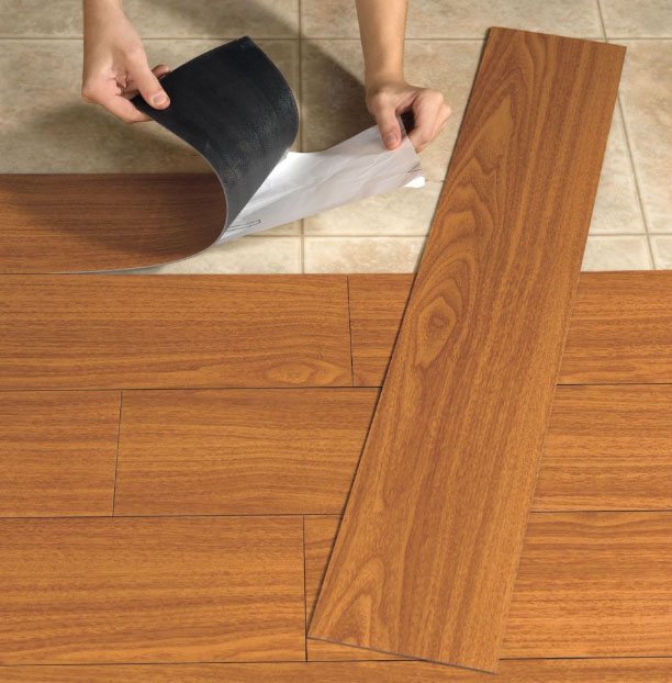 linoleum for the kitchen wood