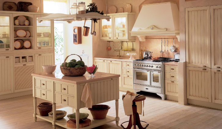 odatdagi mamlakat-style kitchen